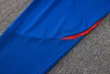 2024-25 Spain Light blue Half Pull Tracksuit (半拉链)