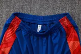 2024-25 Spain Light blue Half Pull Tracksuit (半拉链)