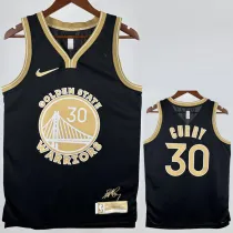 2023-24 WARRIORS CURRY #30 Black Glory Edition Top Quality Hot Pressing NBA Jersey 荣耀版