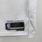 2022-23 Lakers JAMES JR. #9 White Top Quality Hot Pressing NBA Jersey(圆领)