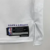 2022-23 Lakers JAMES JR. #9 White Top Quality Hot Pressing NBA Jersey(圆领)