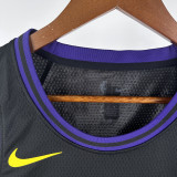 2022-23 LAKERS JAMES JR. #9 Black City Edition Top Quality Hot Pressing NBA Jersey