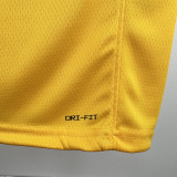 2022-23 Lakers JAMES JR. #9 Yellow Top Quality Hot Pressing NBA Jersey(圆领)