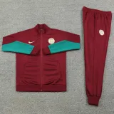 2024-25 PSG Jujube red Jacket Tracksuit #01