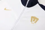 2024-25 Pumas UNAM White Jacket Tracksuit