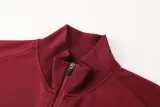 2024-25 PSG Jujube red Jacket Tracksuit #01