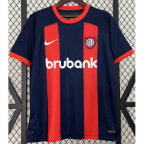 2024-25 San Lorenzo Home Fans Soccer Jersey