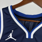 2022-23 Dallas Mavericks THOMPSON #31 Royal Blue Top Quality Hot Pressing NBA Jersey (Trapeze Edition)飞人版