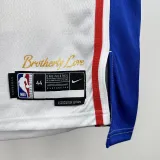 2022-23 76ERS GEORGE #8 White Top Quality Hot Pressing NBA Jersey