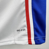 2022-23 76ERS GEORGE #8 White Top Quality Hot Pressing NBA Jersey