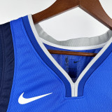 2022-23 Dallas Mavericks THOMPSON #31 Blue Away Top Quality Hot Pressing NBA Jersey