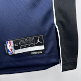 2022-23 Dallas Mavericks THOMPSON #31 Royal Blue Top Quality Hot Pressing NBA Jersey (Trapeze Edition)飞人版