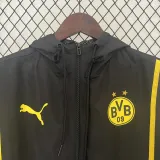 2024-25 Dortmund Black Windbreaker
