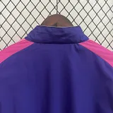 2024 Germany Purple & White Double Sided Windbreaker (双面风衣)