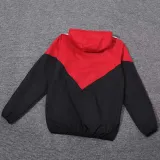 2024-25 Flamengo Red Black Windbreaker