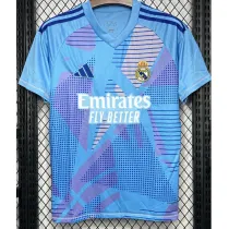 2024-25 RMA Blue GoalKeeper Fans Soccer Jersey