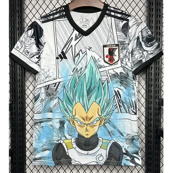 2024-25 Japan White Special Edition Fans Training Shirts (蓝赛亚人)