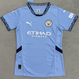 2024-25 Man City Home Women Soccer Jersey (女)