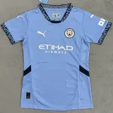 2024-25 Man City Home Women Soccer Jersey (女)