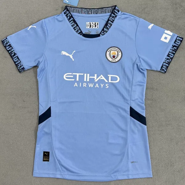 2024-25 Man City Home Women Soccer Jersey (女)
