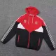 2024-25 Bayern Red Black Windbreaker