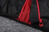 2024-25 Flamengo Red Black Windbreaker