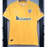 2024-25 Bilbao Yellow Goalkeeper Fans Soccer Jersey