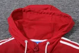 2024-25 Flamengo Red Black Windbreaker