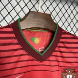 2014 Portugal Home Retro Soccer Jersey