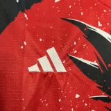 2024-25 Japan Black Special Edition Fans Training Shirts (红赛亚人)