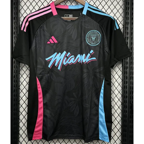 2024-25 Inter Miami Black Special Edition Fans Soccer Jersey