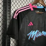 2024-25 Inter Miami Black Special Edition Fans Soccer Jersey
