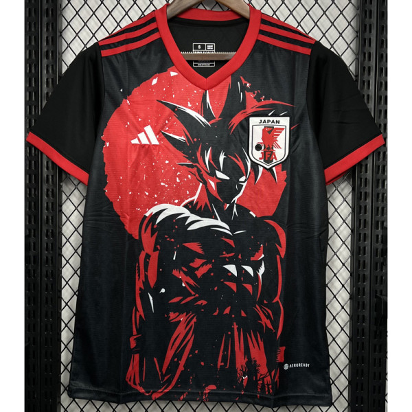 2024-25 Japan Black Special Edition Fans Training Shirts (红赛亚人)