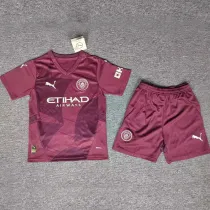 2024-25 Man City Third Kids Soccer Jersey