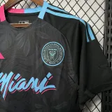 2024-25 Inter Miami Black Special Edition Fans Soccer Jersey