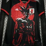 2024-25 Japan Black Special Edition Fans Training Shirts (红赛亚人)