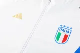 2024-25 Italy White Jacket Tracksuit #02
