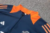 2024-25 Man Utd Royal blue Half Pull Tracksuit (半拉链)