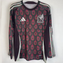 2024-25 Mexico Home Long Sleeve Soccer Jersey (长袖)