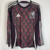 2024-25 Mexico Home Long Sleeve Soccer Jersey (长袖)