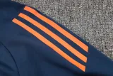 2024-25 Man Utd Royal blue Half Pull Tracksuit (半拉链)