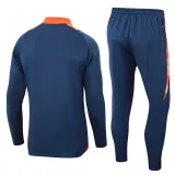 2024-25 Man Utd Royal blue Half Pull Tracksuit (半拉链)