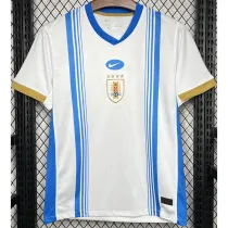 2024-25 Uruguay White Blue Special Edition Fans Soccer Jersey