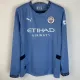 2024-25 Man City Home Long Sleeve Soccer Jersey (长袖)