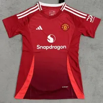2024-25 Man Utd Home Women Soccer Jersey (女)