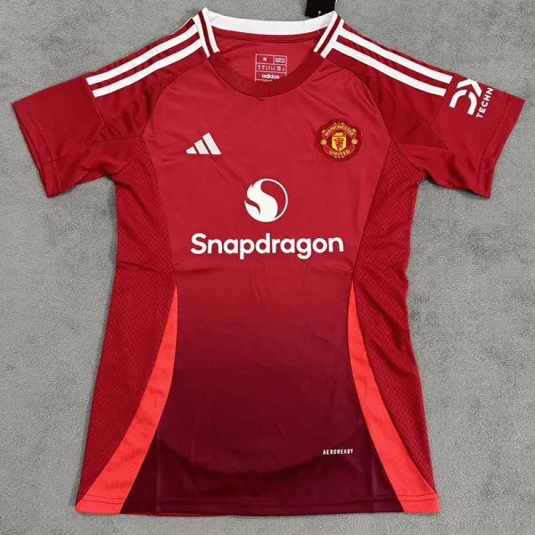 2024-25 Man Utd Home Women Soccer Jersey (女)