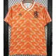 1988 Netherlands Home Retro Soccer Jersey（队标缕空）
