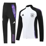 2024-25 Germany Black White Jacket Tracksuit #02