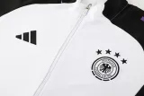 2024-25 Germany Black White Jacket Tracksuit #02