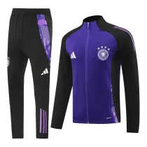 2024-25 Germany Purple Black Jacket Tracksuit #02